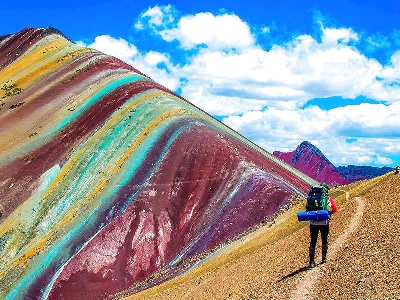 Vinicunca, the 7-color mountain, Peru