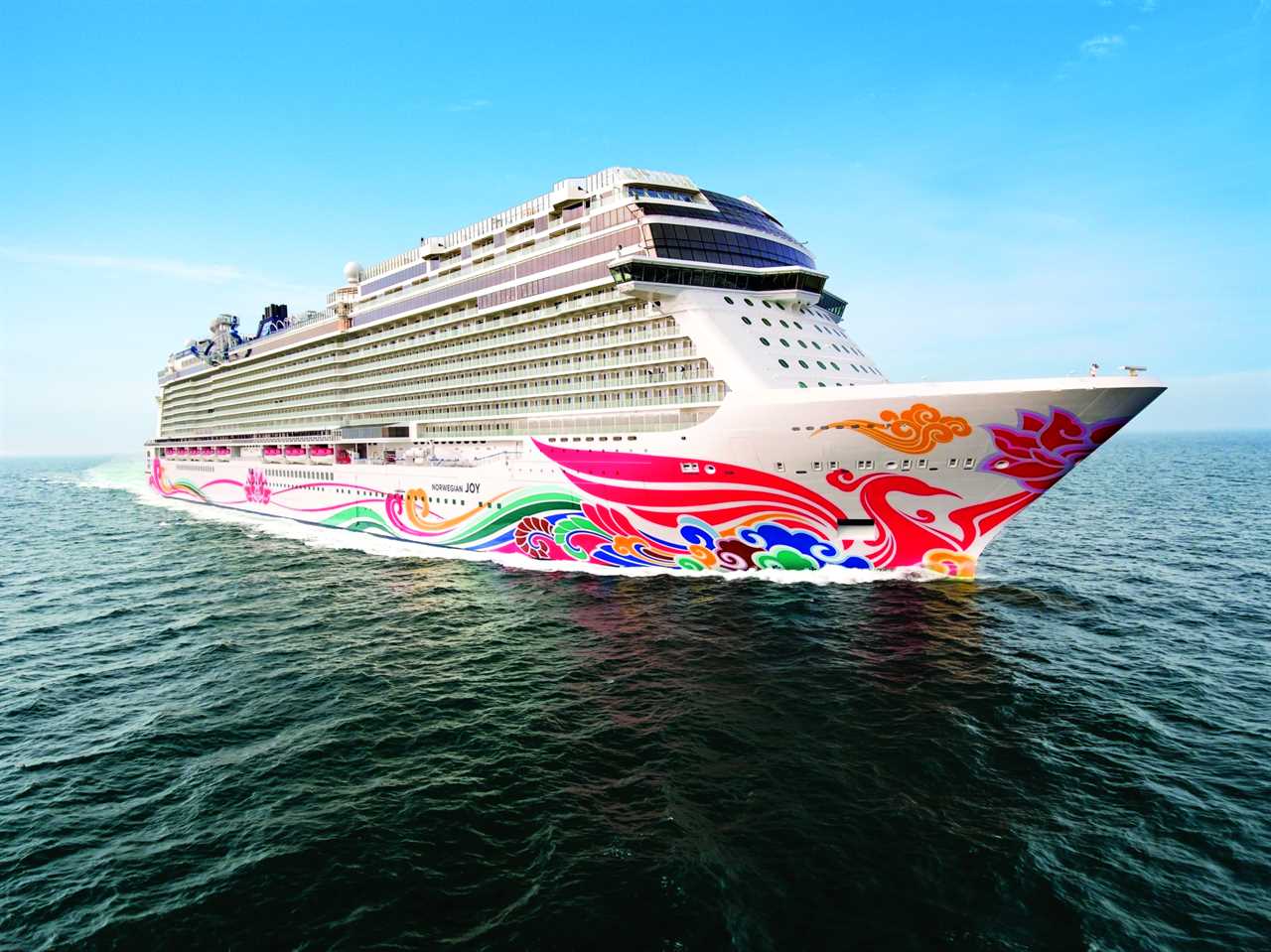 norwegian joy sea trials