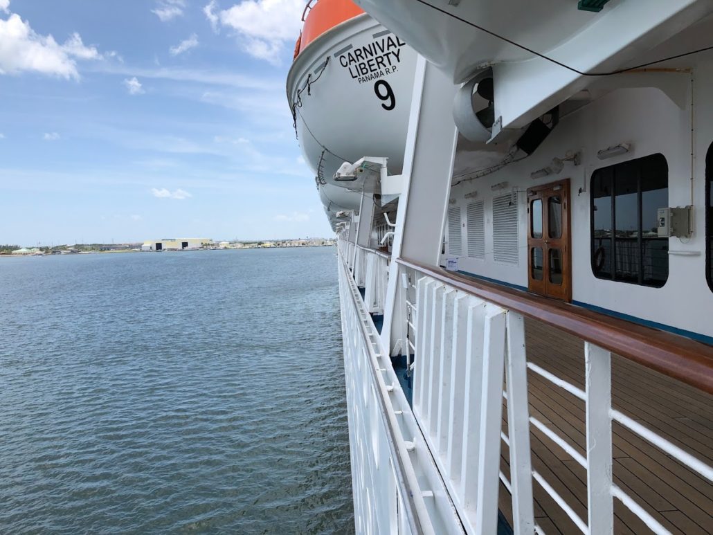 Carnival Liberty Review, Day 1: Setting Sail From Port Canaveral