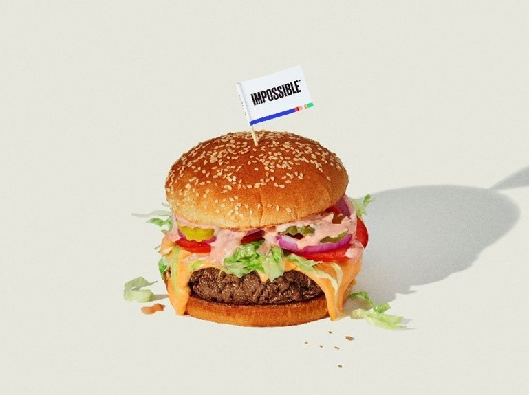 Impossible™ Burger- Photo by Impossible™ Foods