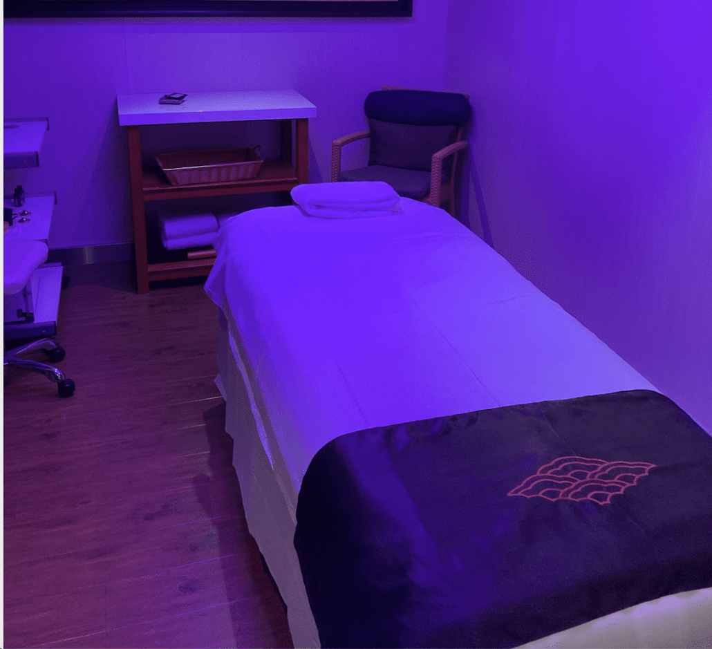 NCL Getaway massage spa room