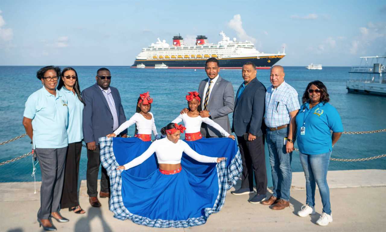 grand cayman first cruise ship disney magic