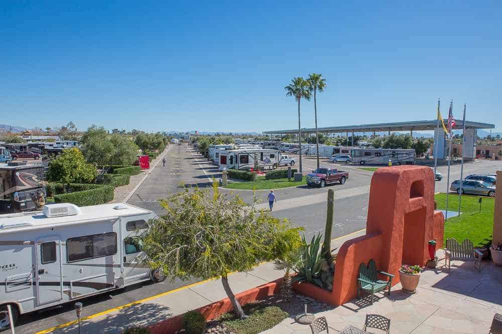 tuscon koa - camping in arizona