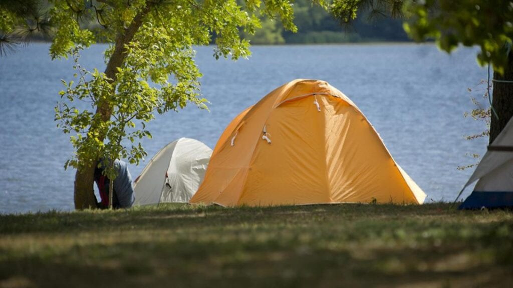 camping in Nebraska at Pawnee State Recreation Area