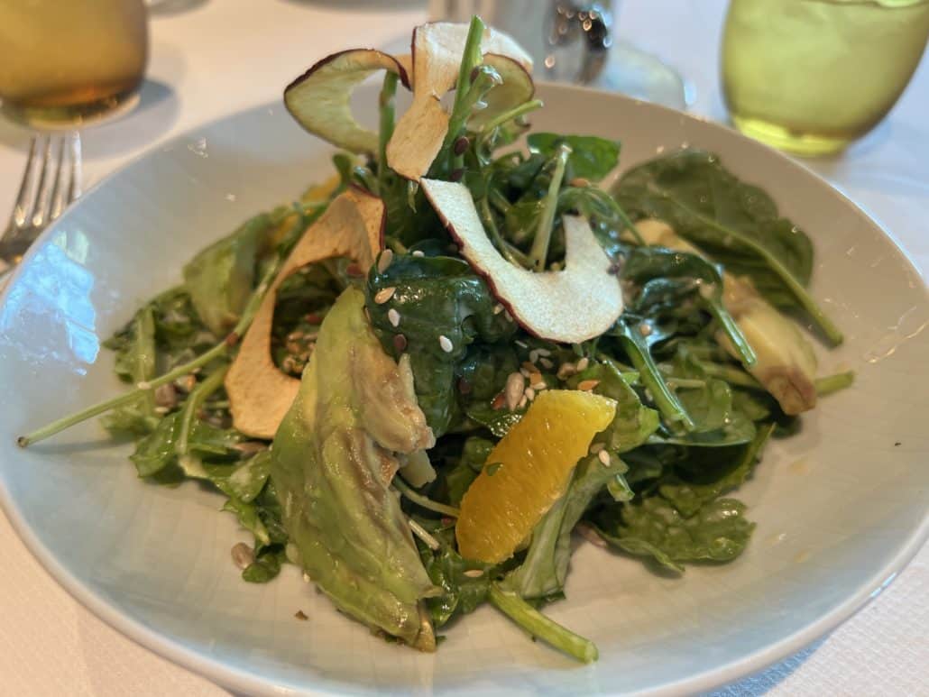 spinach arugula salad pinnacle grill