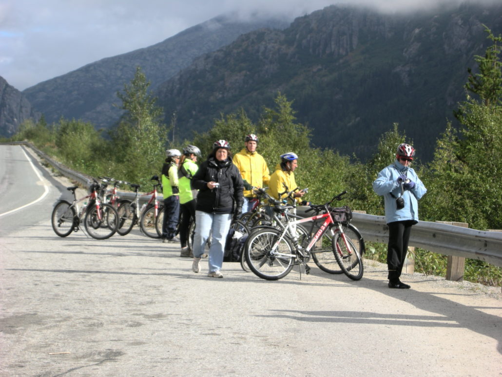 bicycle klondike highway alaska