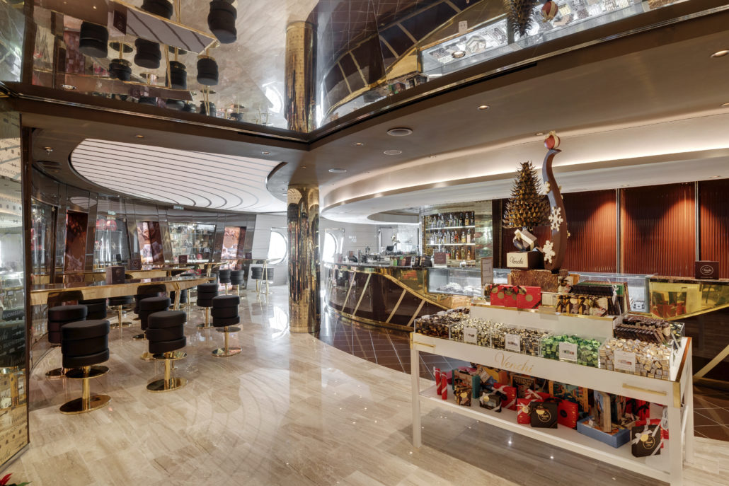 msc cruises venchi chocolate bar