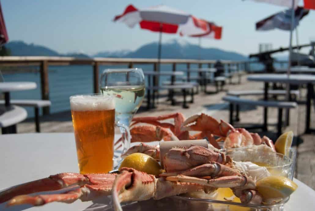 icy strait point crab seafood