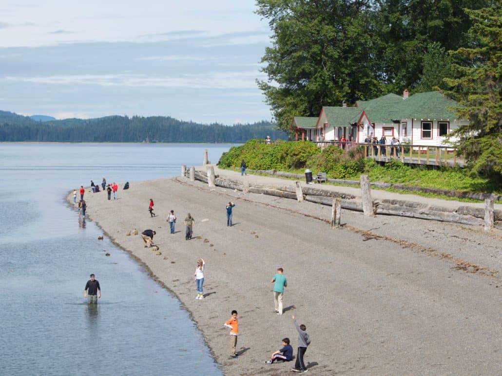 icy strait point alaska beach