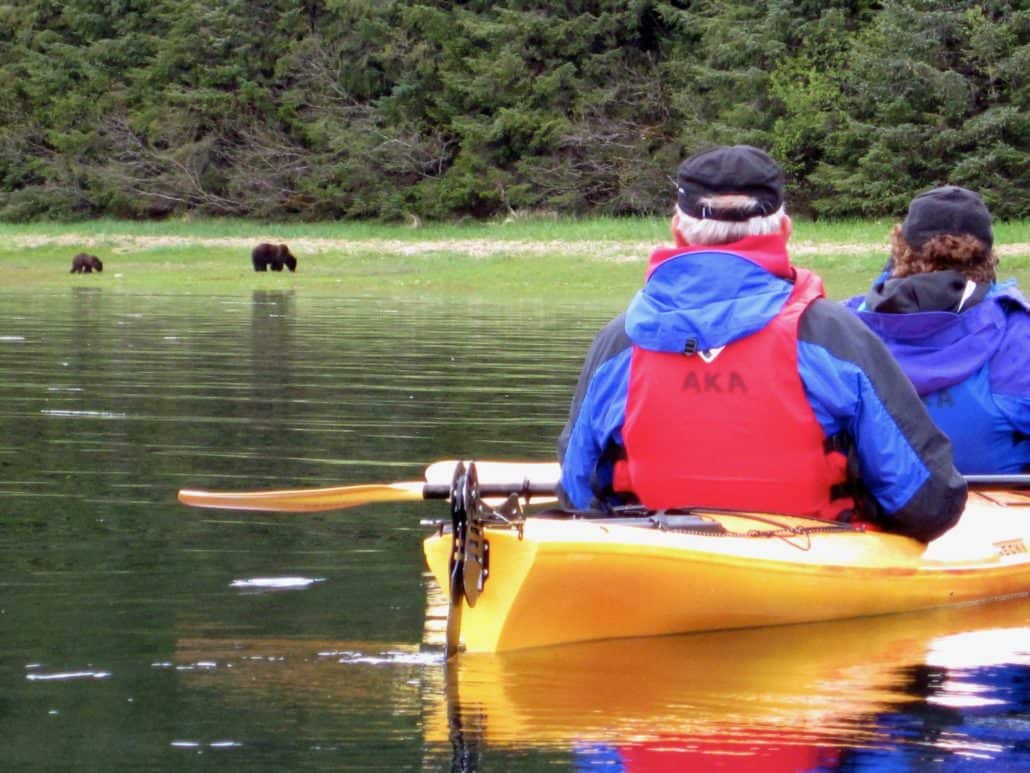 icy strait point kayaking