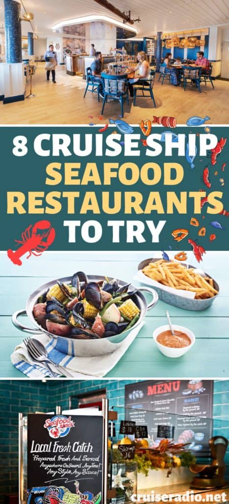 8 cruise ship seafood restaurants