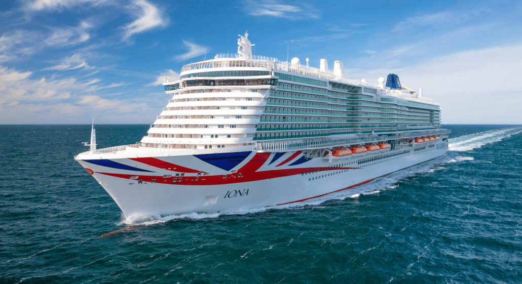 p&o cruises iona exterior