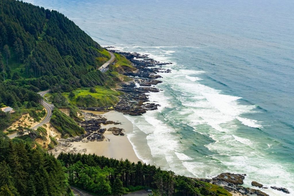 Yachats beach