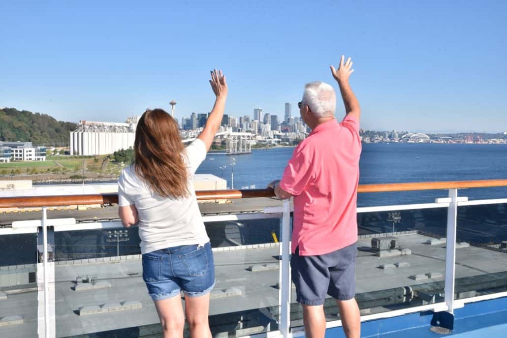 carnival cruise line splendor sail away seattle