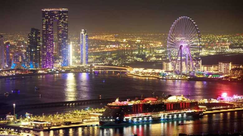 Carnival Corporation Mega Ship Makes Inaugural Call in Dubai