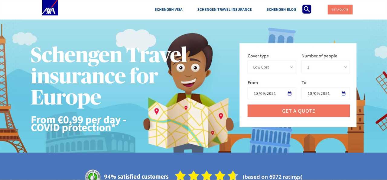 Axa travel insurance