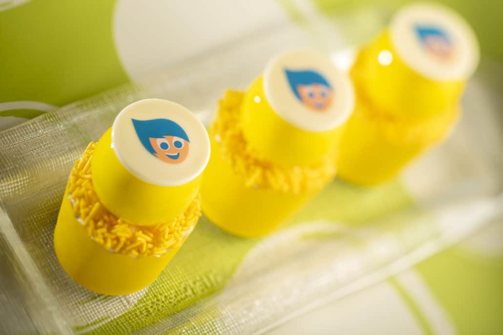 pixar day at sea joy cupcakes disney cruise line