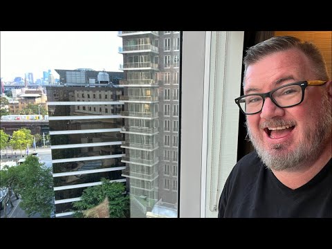 Harbour Marriot Hotel Room Tour and Pre-Cruise LIVE