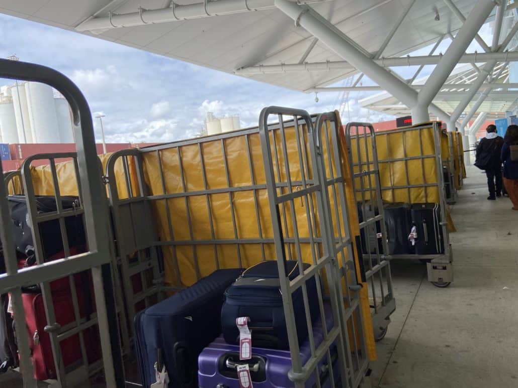 port everglades luggage carts