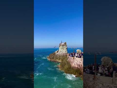 Have you seen the cliff divers in Mazatlan? #cruise #shorts