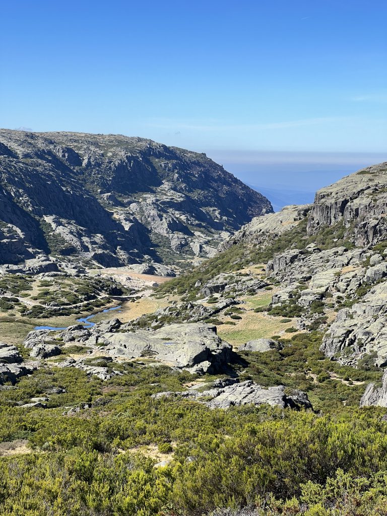 Serra da Estrela park during our Portugal road trip