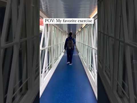 My favorite exercise routine! #Shorts #cruise #cruiseship