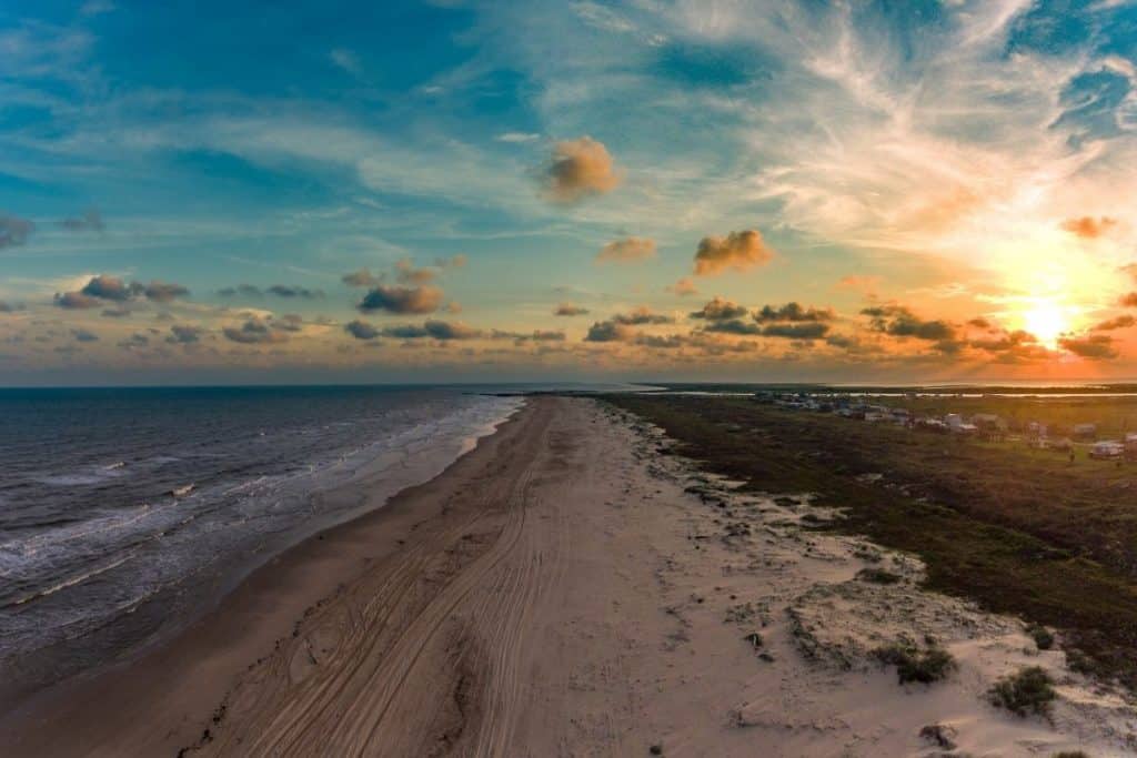 Matagorda Bay Beach Texas