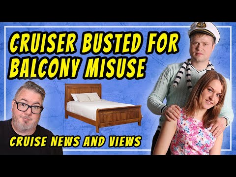 CRUISER BUSTED FOR BALCONY NO NO, MSC PROVIDES EARTHQUAKE RELIEF, AMAZING WHALE CRUISE NEWS