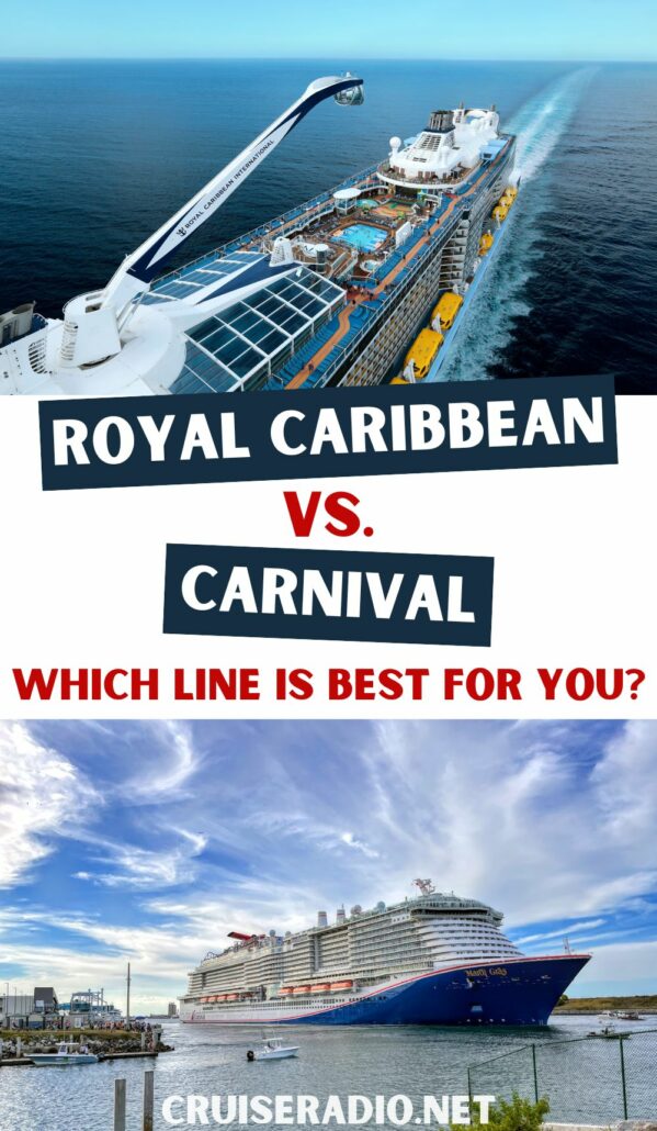 royal caribbean vs. carnival cruise line comparison
