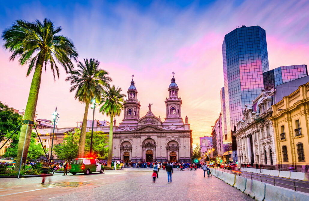 Plaza de Armas De San Fernando in Santiago de Chile