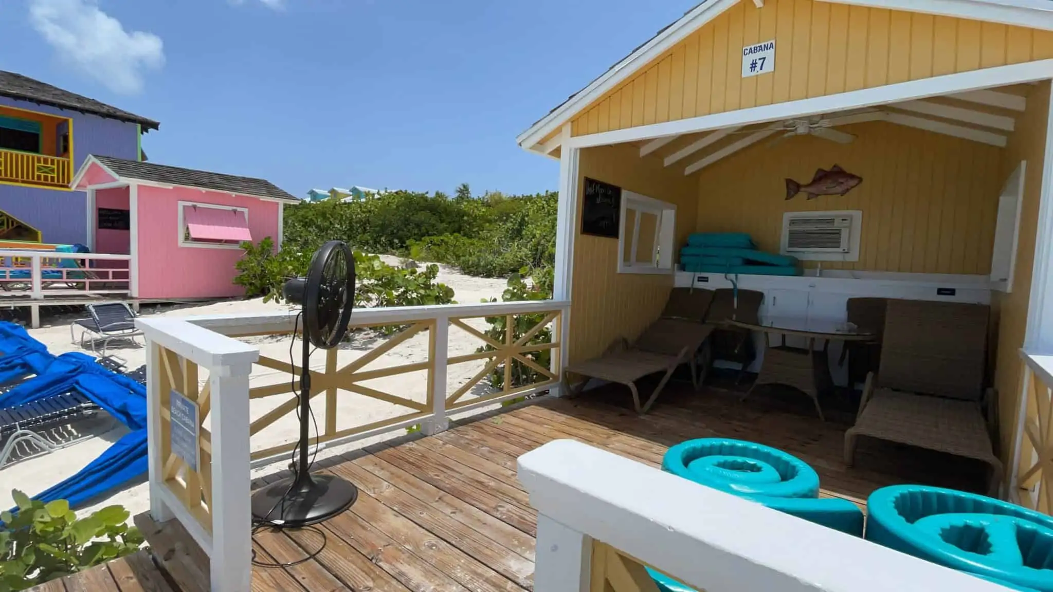 half moon cay cabana