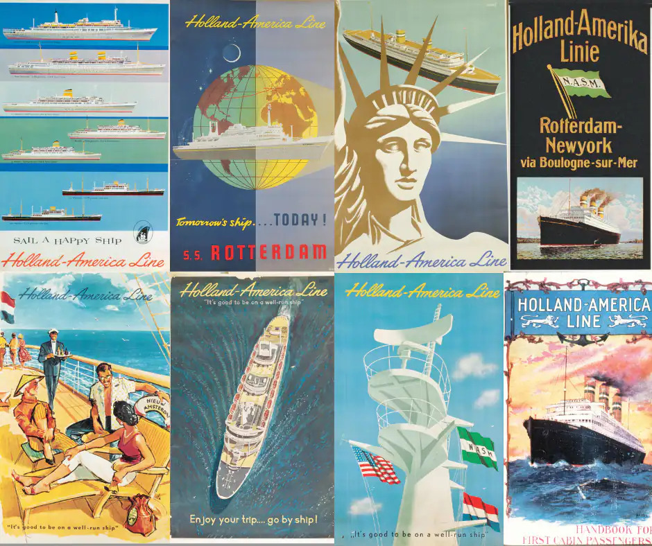 holland america posters