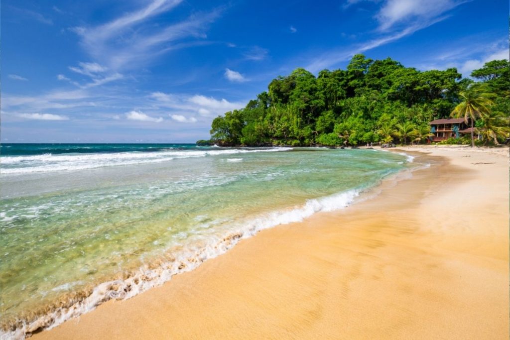 Red Frog Beach in Panama