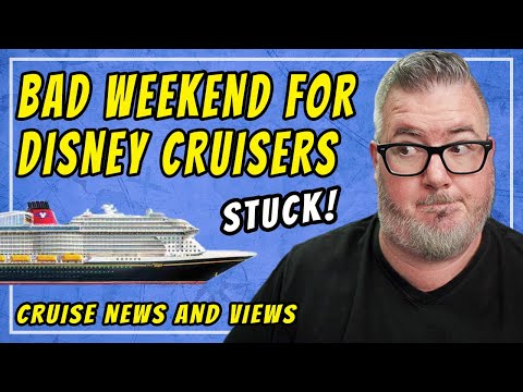 Cruise News - Disney Cruise Gets Stuck, Alaska Limits Cruise Ship, and Would Carnival Do This?