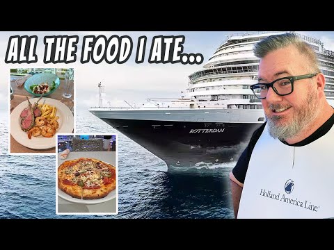 Cruise Food Review - Holland American Line MS Rotterdam