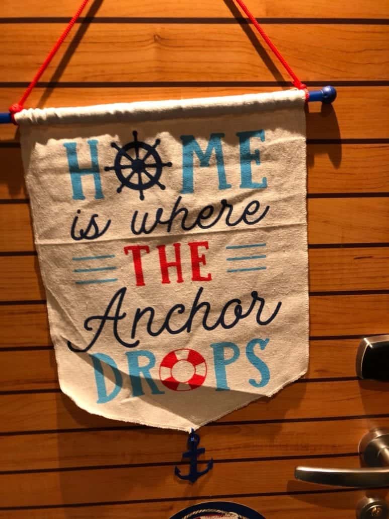 cruise cabin door banner