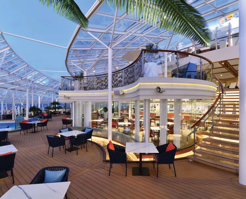 solarium bistro oasis of the seas