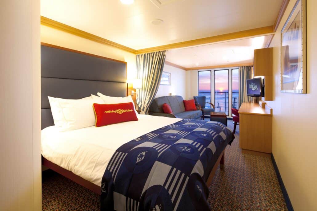disney cruise line dream stateroom cabin