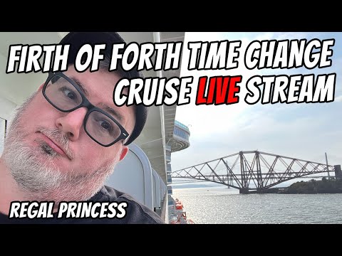 Leaving Scotland heading to Paris! - LIVE from the Regal Princess