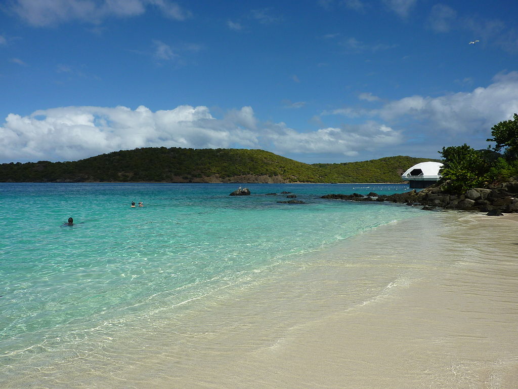 Stunning view of Coki Point Beach on Saint Thomas