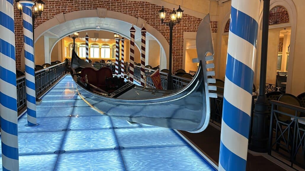 Interior of Carnival Venezia