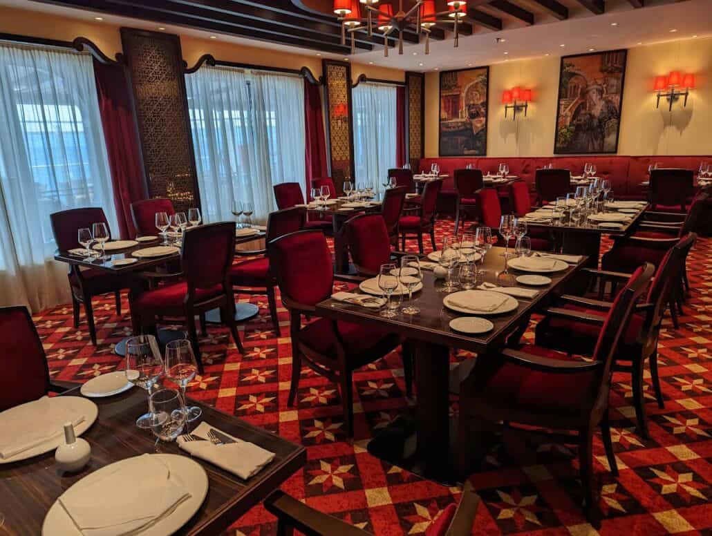 carnival venezia dining steakhouse