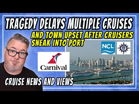 ACCIDENT DELAYS CRUISES - CRUISE NEWS