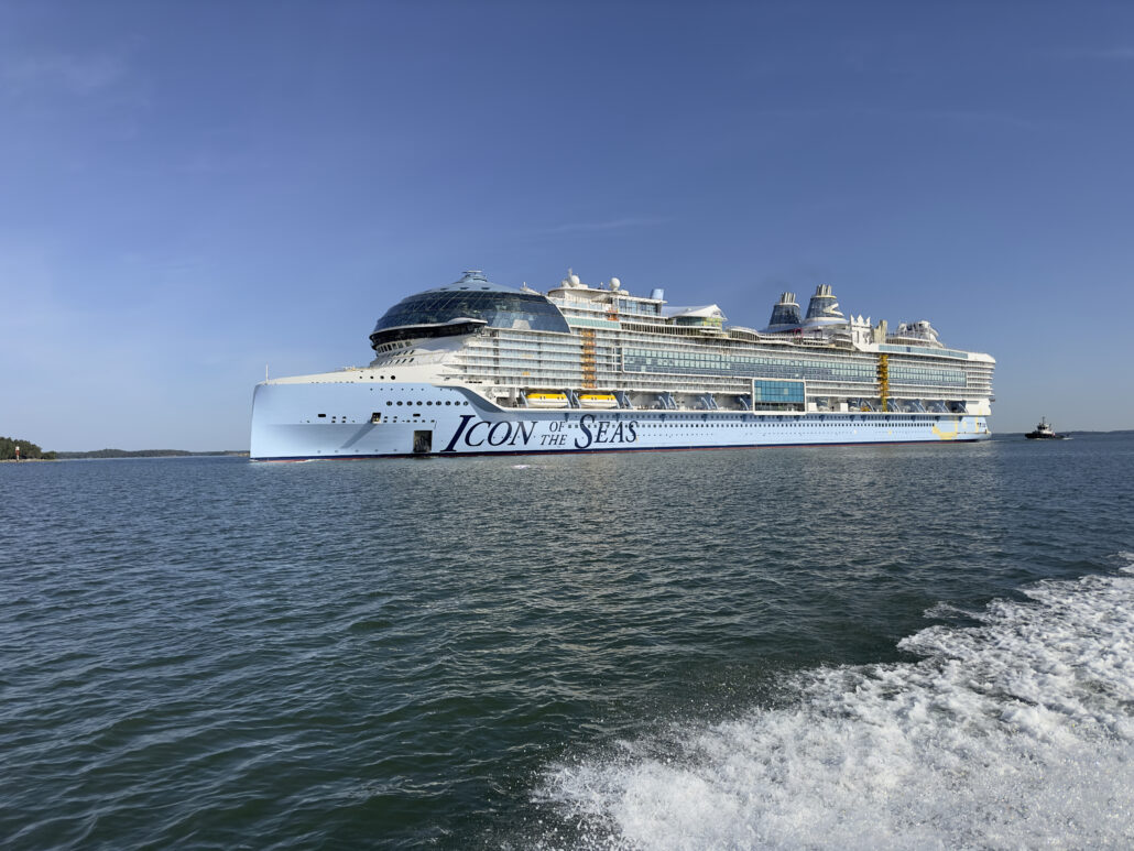 World’s Largest Cruise Ship Completes Sea Trials