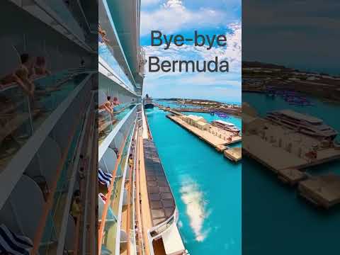 Until we meet again Bermuda, you will be missed. #shorts #cruise