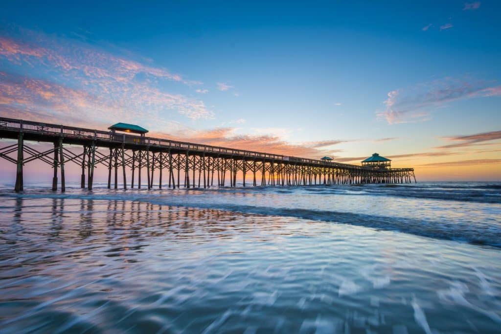 Folly Beach in Charleston 