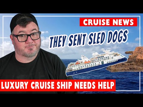 CRUISE NEWS - LUXURY CRUISE SHIP STUCK IN REMOTE GREENLAND