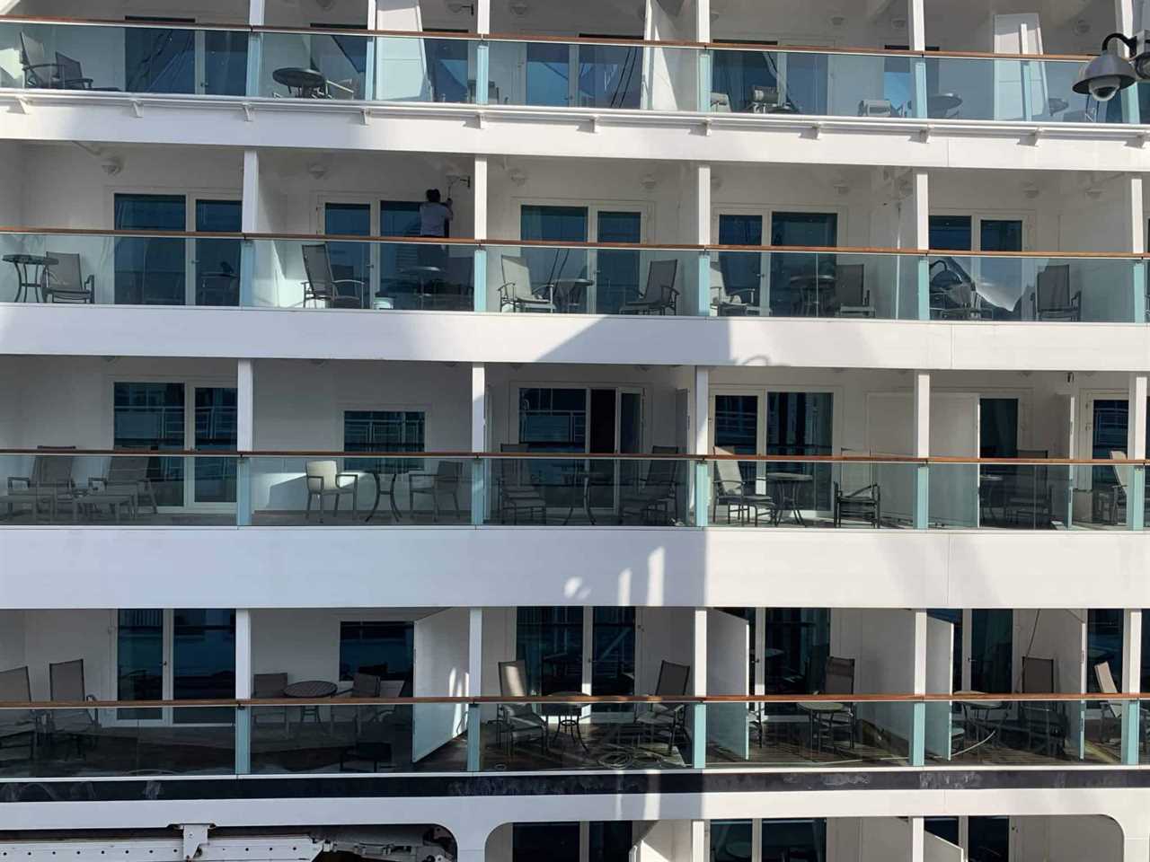 balcony cabins cruise ship