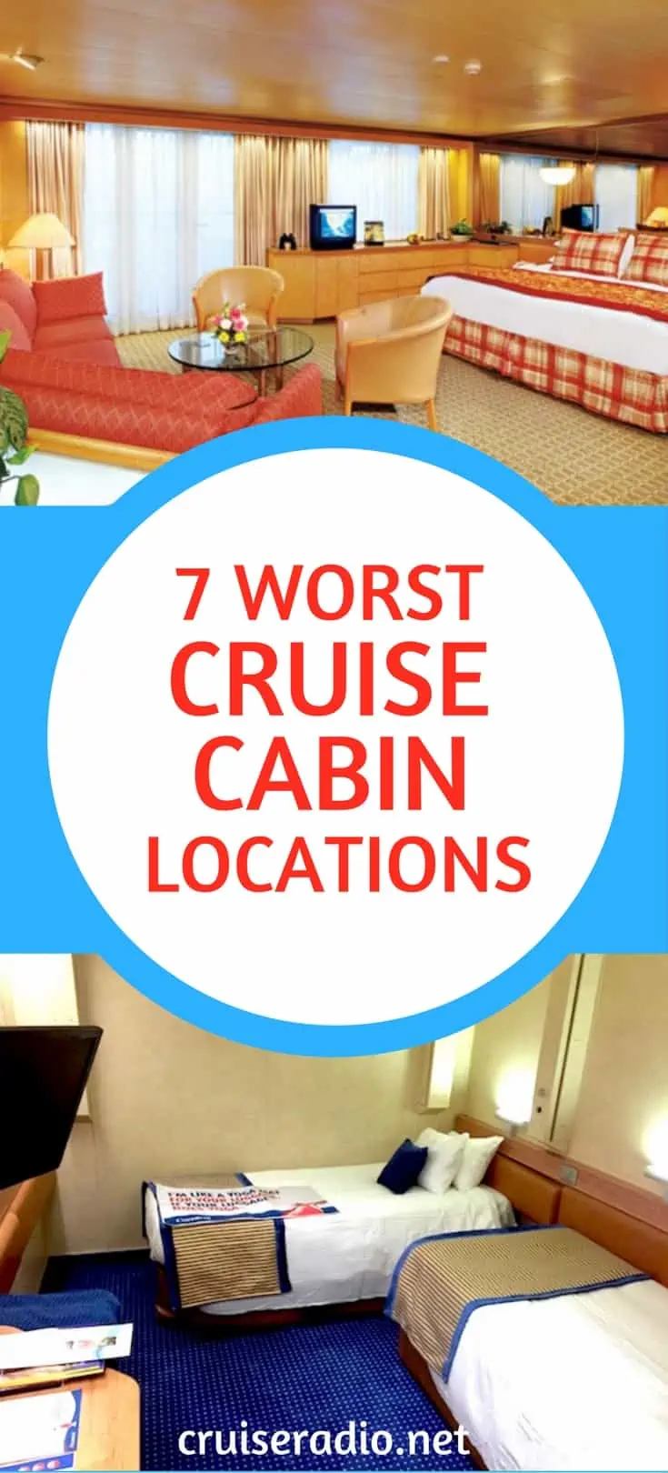 cruise ship cabin locations to avoid