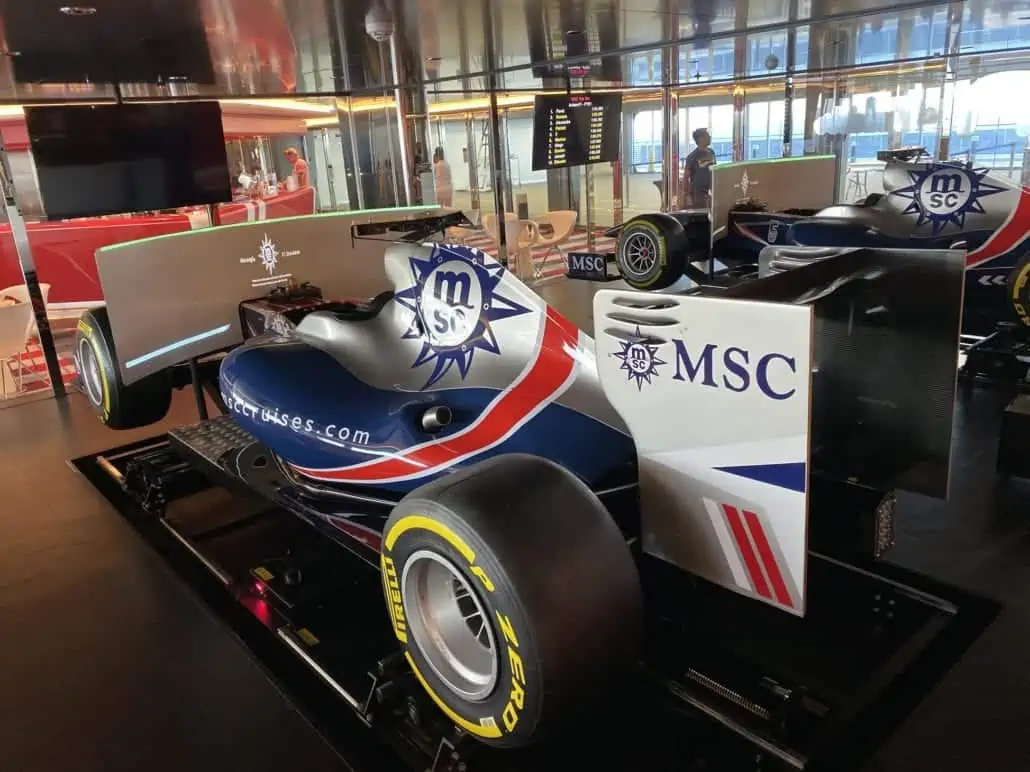 F1 simulator msc meraviglia